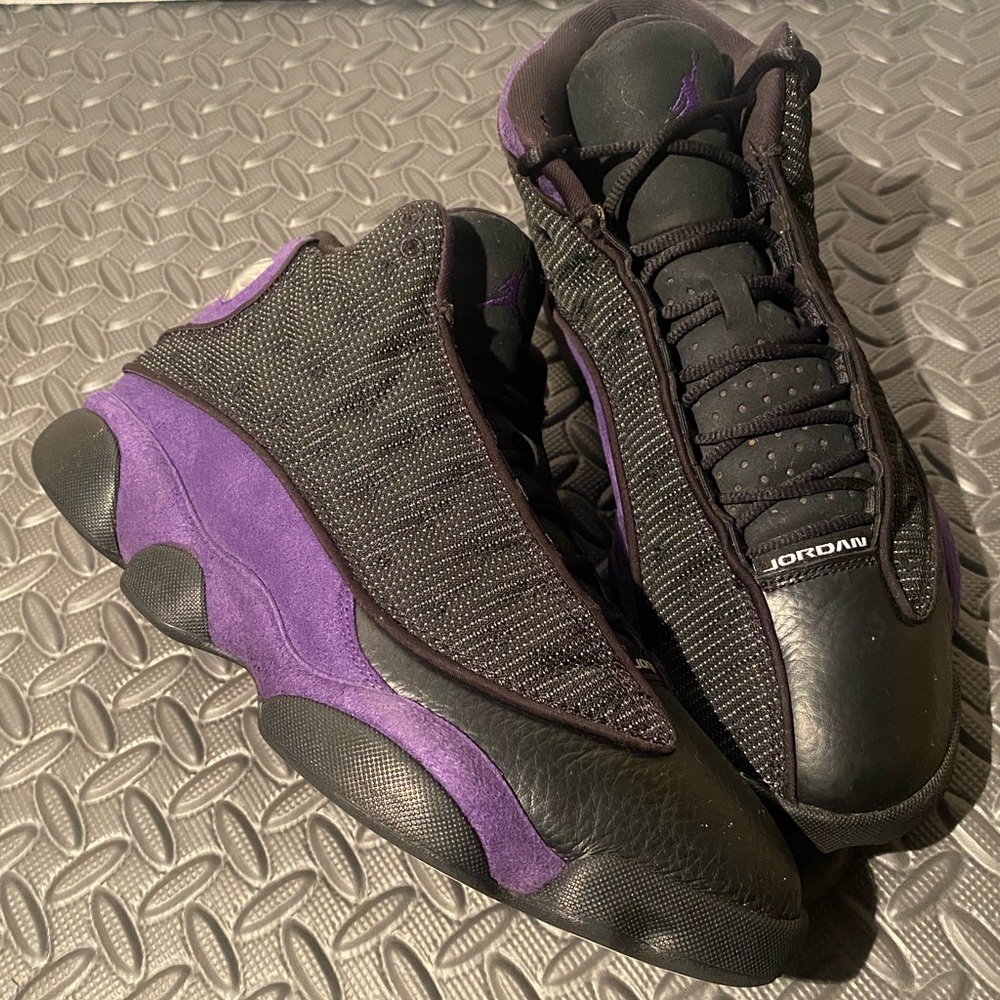 CLEAN Air Jordan 13 size 12 Womens Court Purple Retro shoes